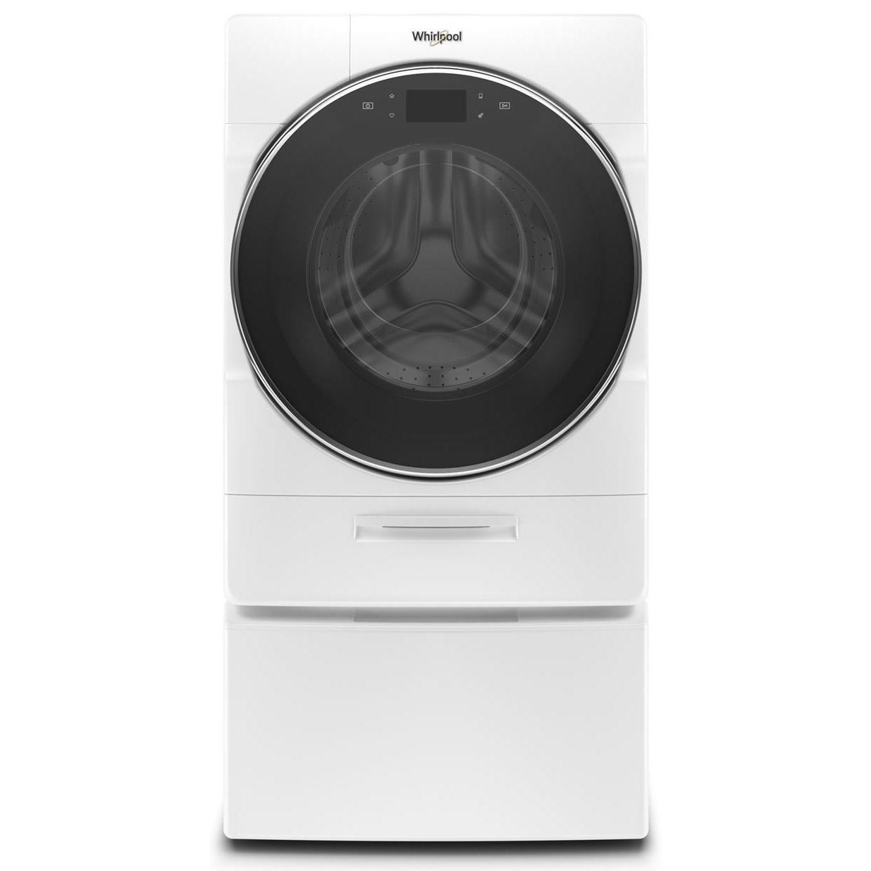 Whirlpool WFW9620HW 5.0 cu. ft. Smart Front Load Washer with Load & Go